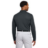 Nike Men's Anthracite Dri-FIT Micro Pique 2.0 Long Sleeve Polo