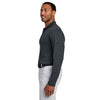 Nike Men's Anthracite Dri-FIT Micro Pique 2.0 Long Sleeve Polo