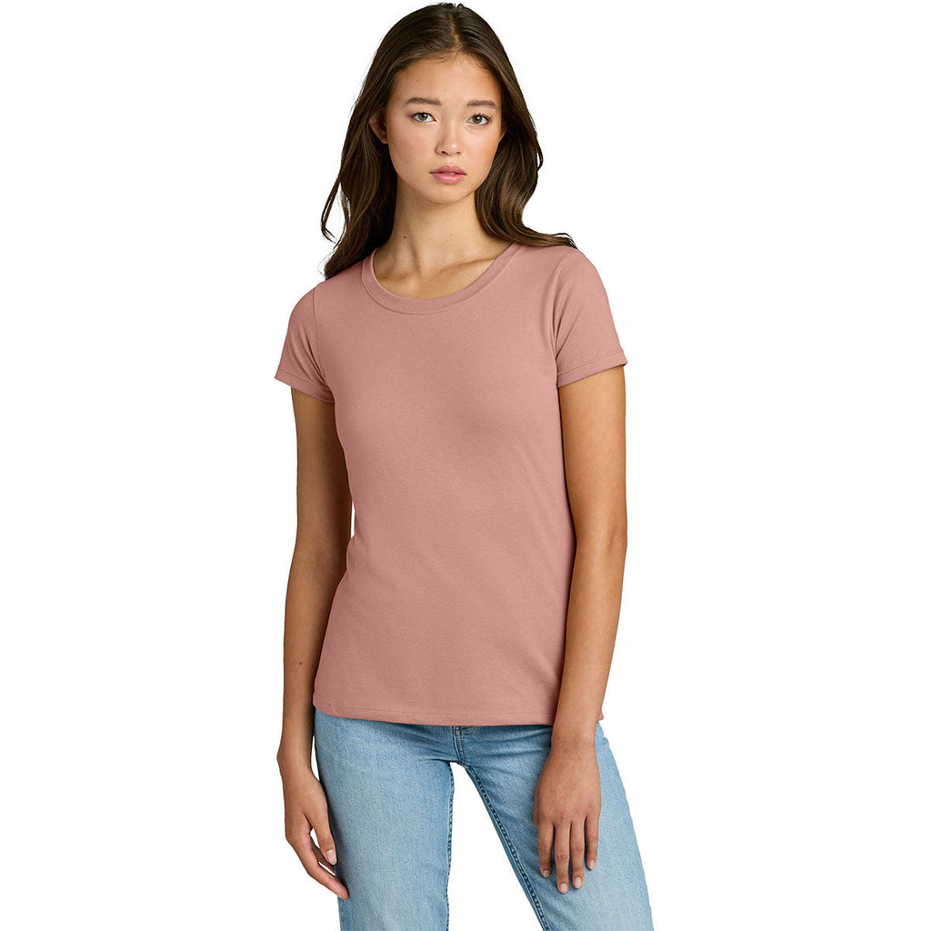 Next Level Women's Desert Pink Ideal Tee