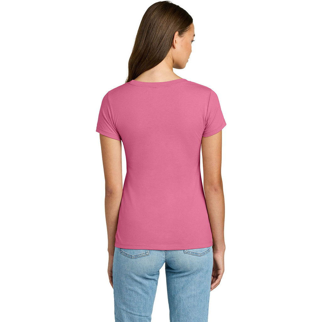 Next Level Women's Hot Pink Ideal Tee