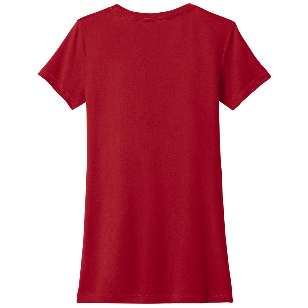 Next Level Women's Red Ideal Tee