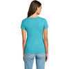 Next Level Women's Tahiti Blue Ideal Tee