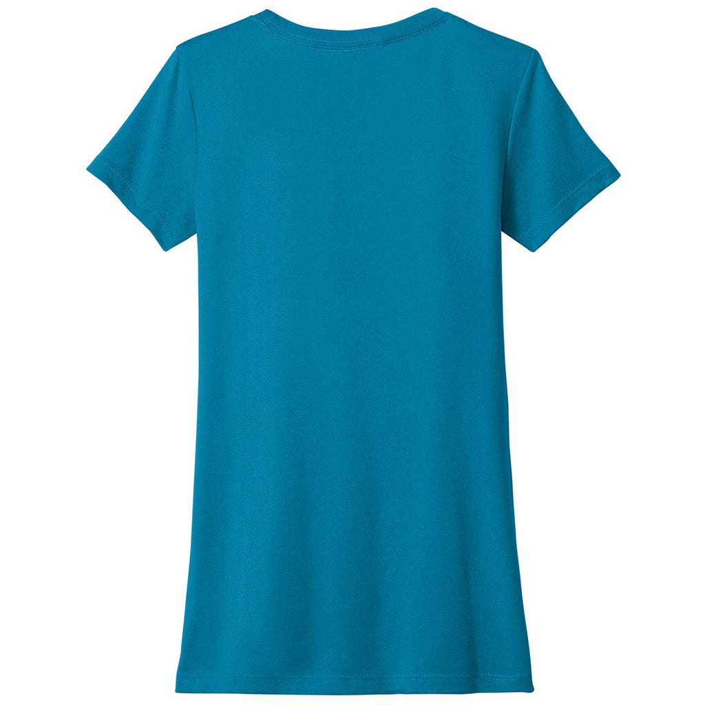Next Level Women's Turquoise Ideal Tee