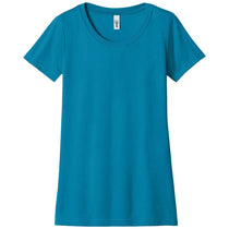 Next Level Women's Turquoise Ideal Tee