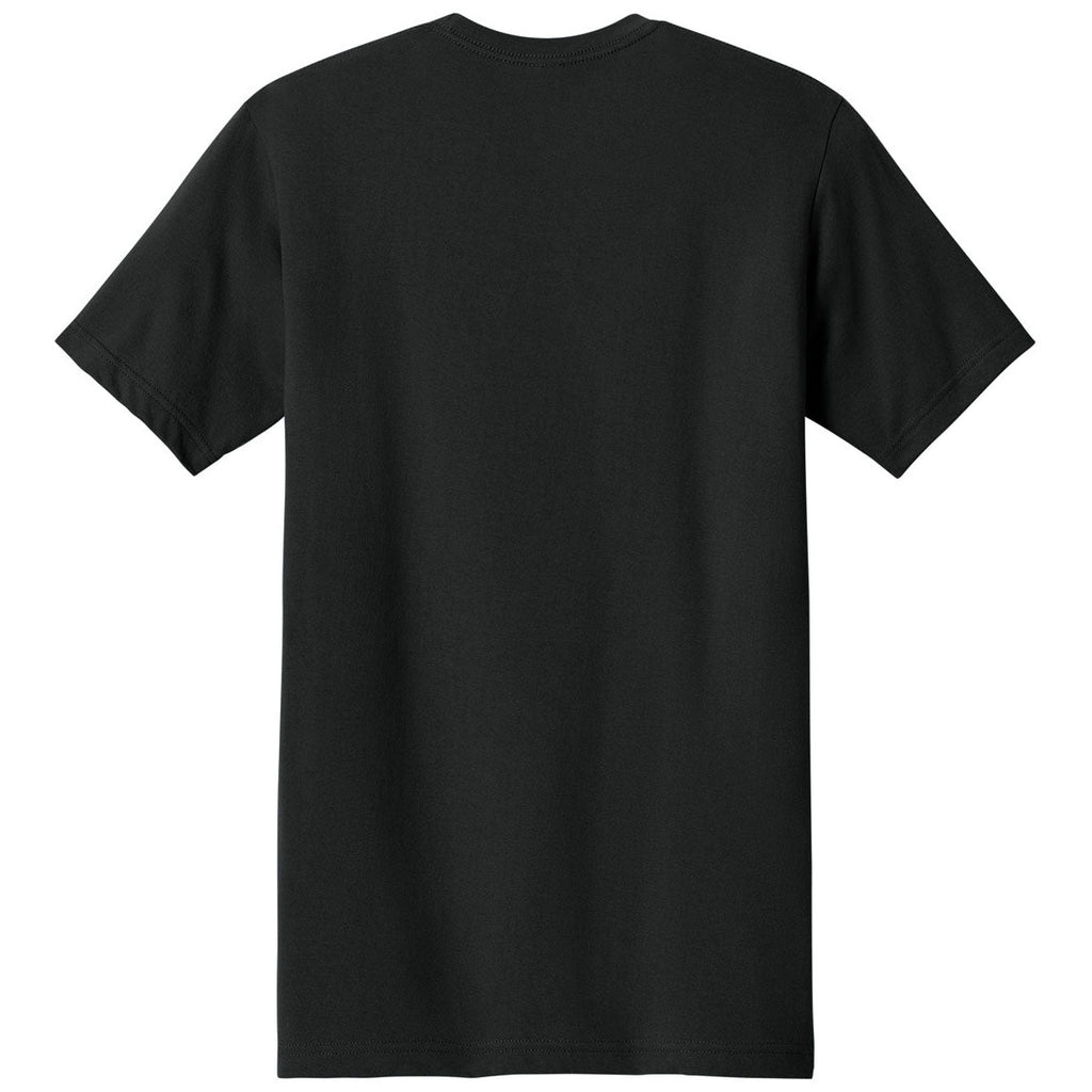 Next Level Men's Black Apparel Ideal Jersey Tee