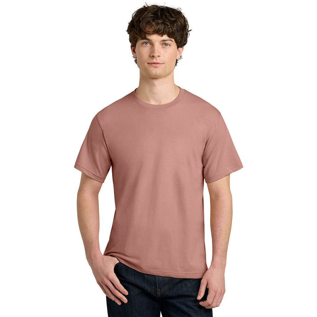 Next Level Men's Desert Pink Apparel Ideal Jersey Tee