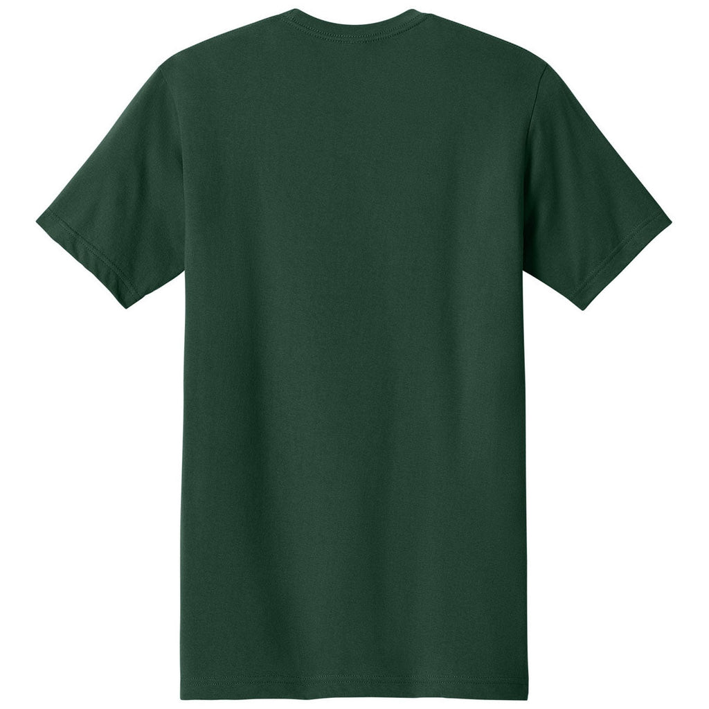 Next Level Men's Forest Green Apparel Ideal Jersey Tee