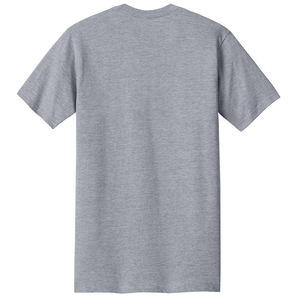 Next Level Men's Heather Gray Apparel Ideal Jersey Tee