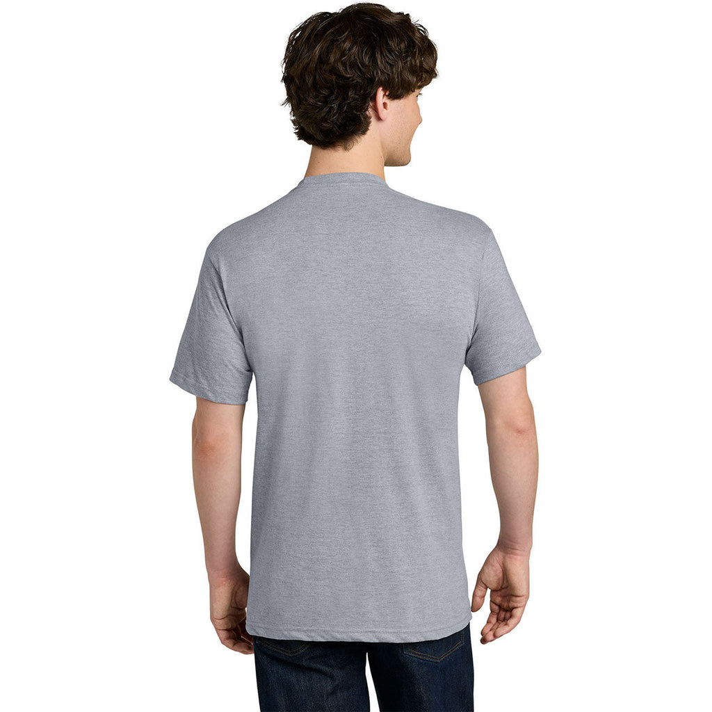 Next Level Men's Heather Gray Apparel Ideal Jersey Tee