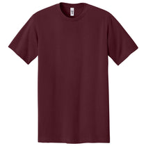 Next Level Men's Maroon Apparel Ideal Jersey Tee