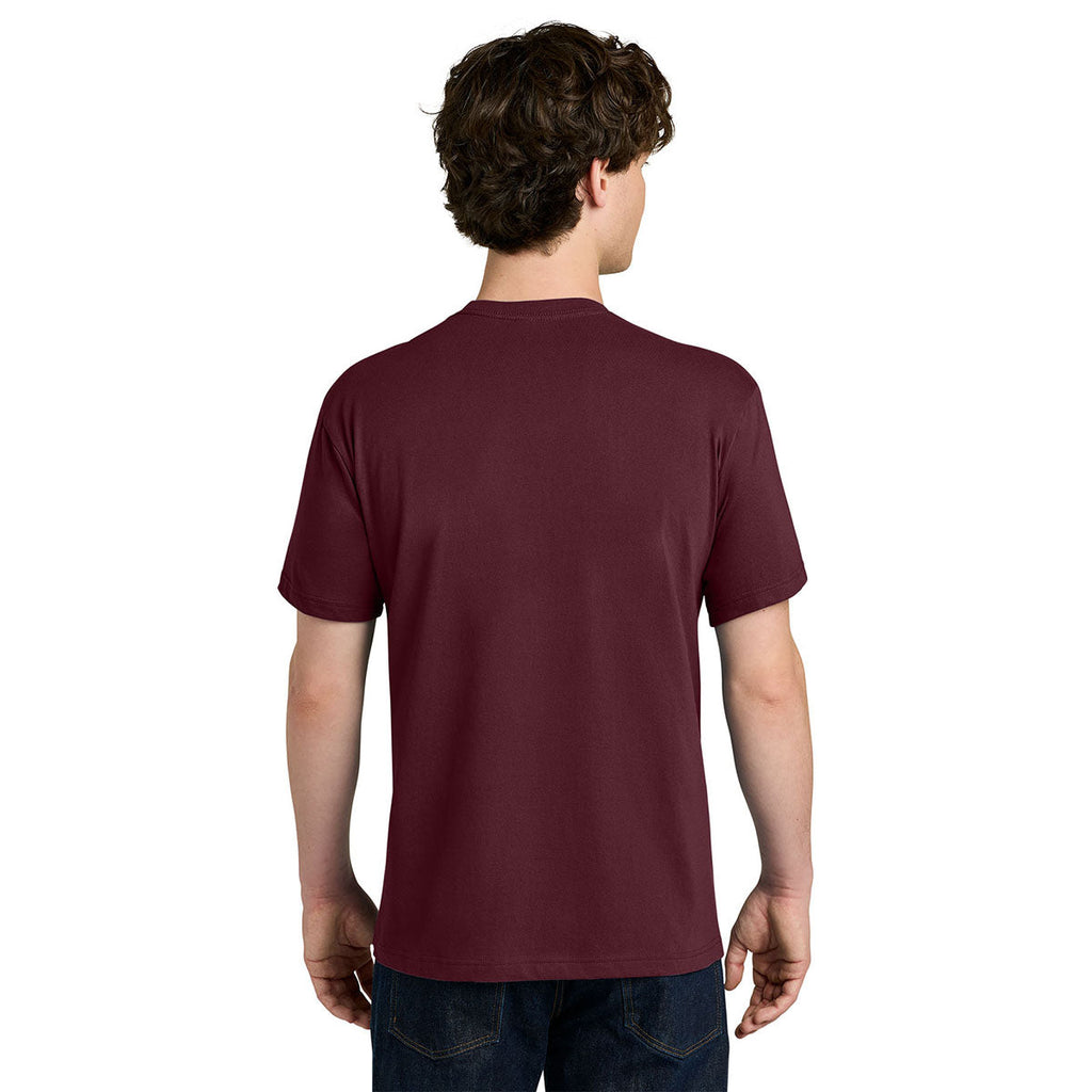 Next Level Men's Maroon Apparel Ideal Jersey Tee