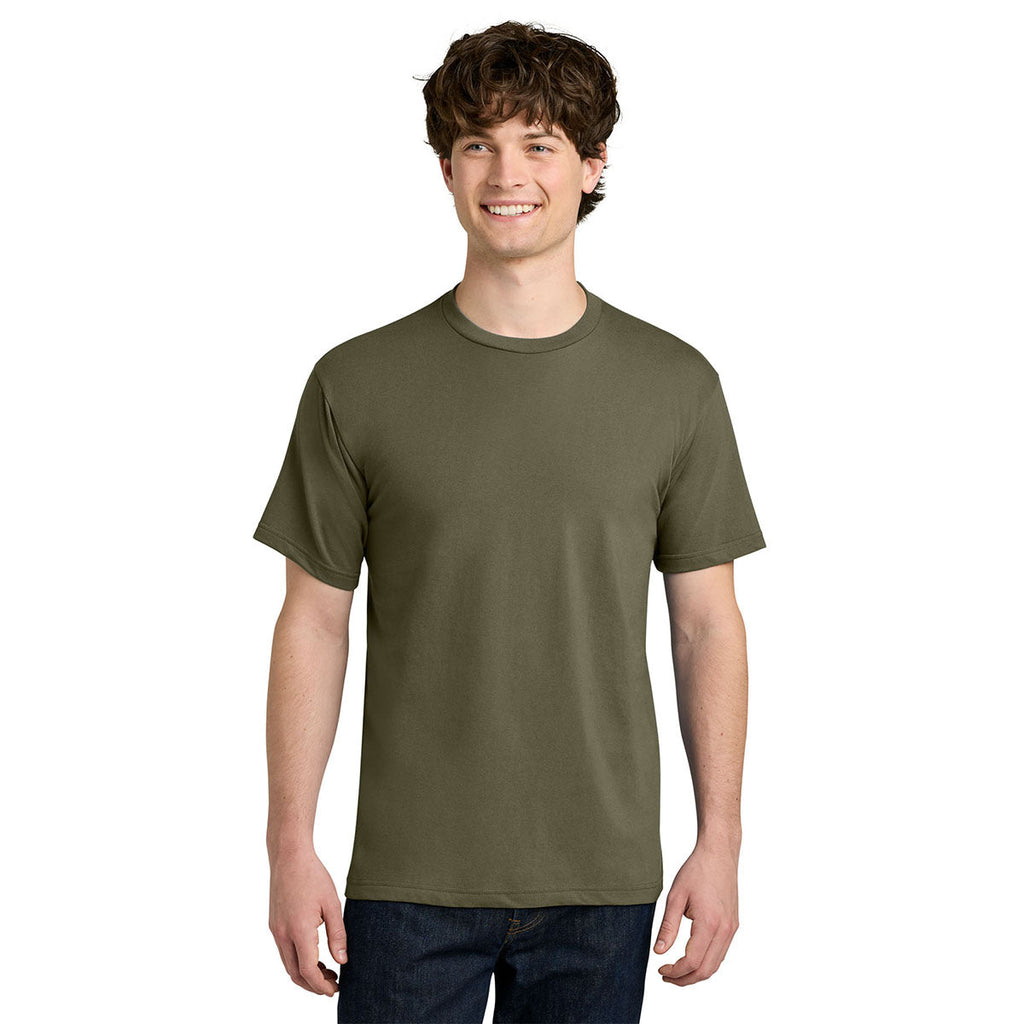 Next Level Men's Military Green Apparel Ideal Jersey Tee