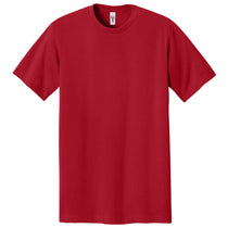 Next Level Men's Red Apparel Ideal Jersey Tee