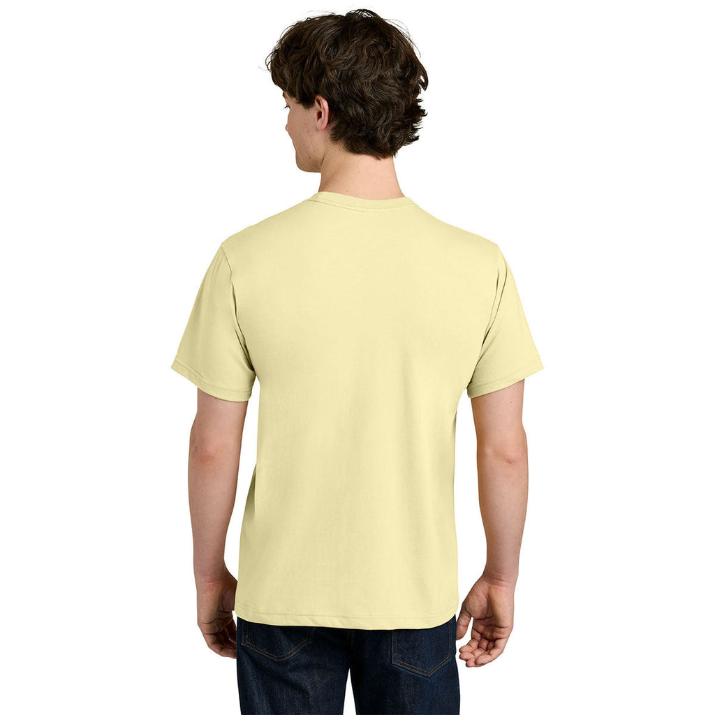 Next Level Men's Vintage Yellow Apparel Ideal Jersey Tee