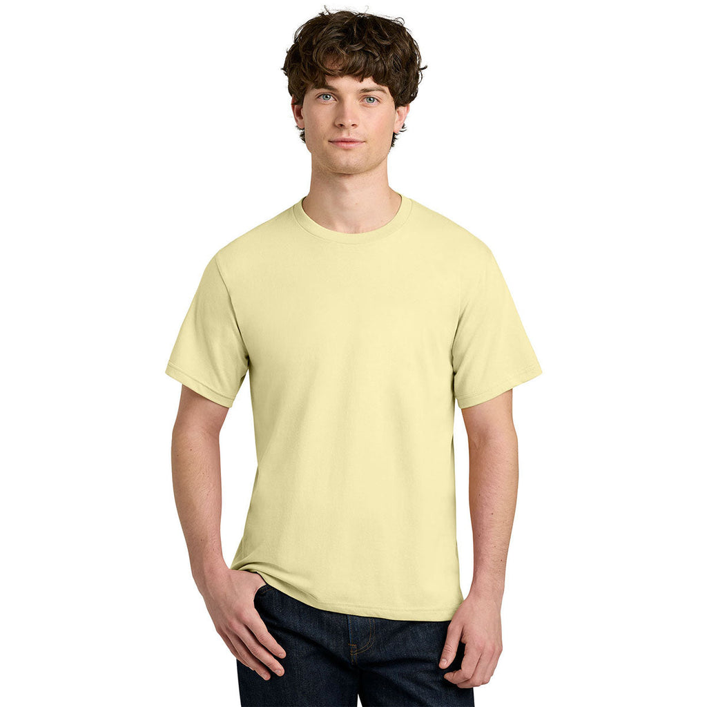 Next Level Men's Vintage Yellow Apparel Ideal Jersey Tee