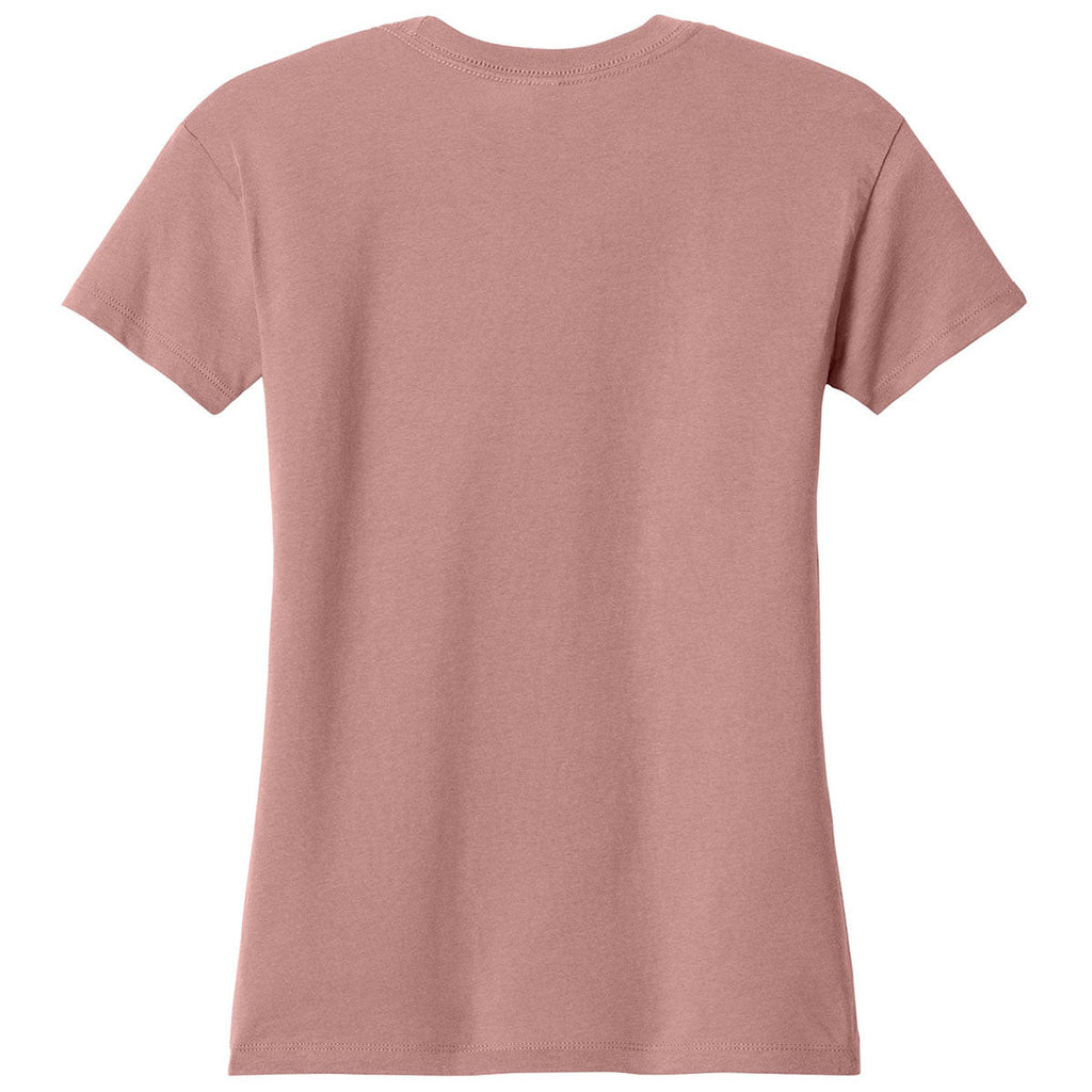 Next Level Women's Desert Pink Cotton Relaxed Tee