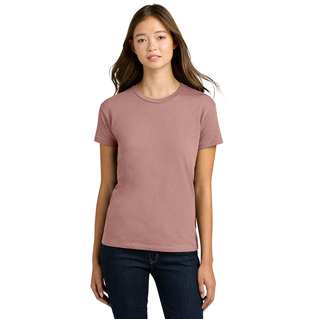 Next Level Women's Desert Pink Cotton Relaxed Tee
