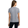 Next Level Women's Heather Gray Cotton Relaxed Tee