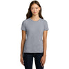 Next Level Women's Heather Gray Cotton Relaxed Tee