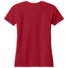 Next Level Women's Red Cotton Relaxed Tee