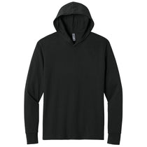 Next Level Men's Black Apparel CVC Long Sleeve Hoodie