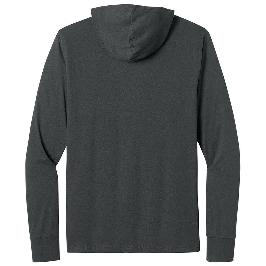 Next Level Men's Charcoal Apparel CVC Long Sleeve Hoodie