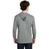 Next Level Men's Dark Heather Gray Apparel CVC Long Sleeve Hoodie