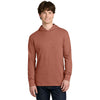 Next Level Men's Heather Redwood Apparel CVC Long Sleeve Hoodie