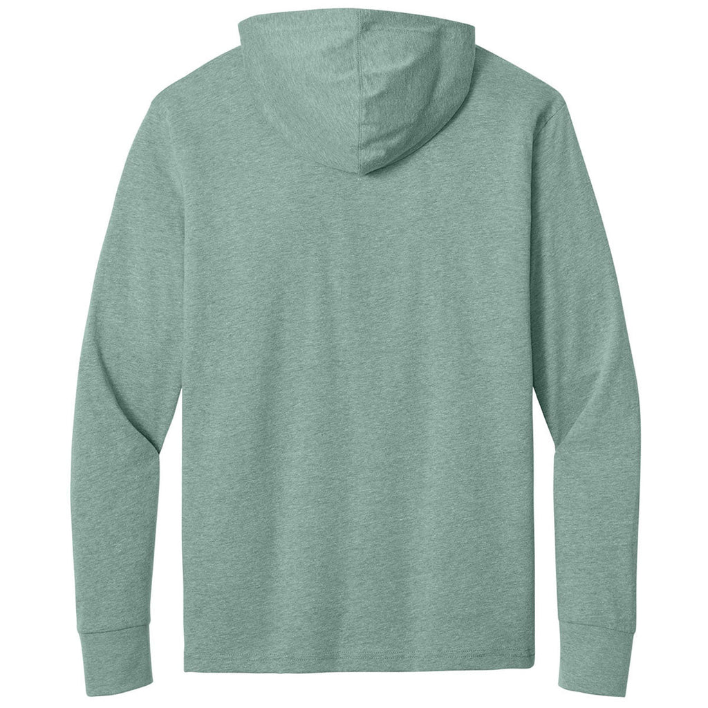 Next Level Men's Heather Seafoam Apparel CVC Long Sleeve Hoodie