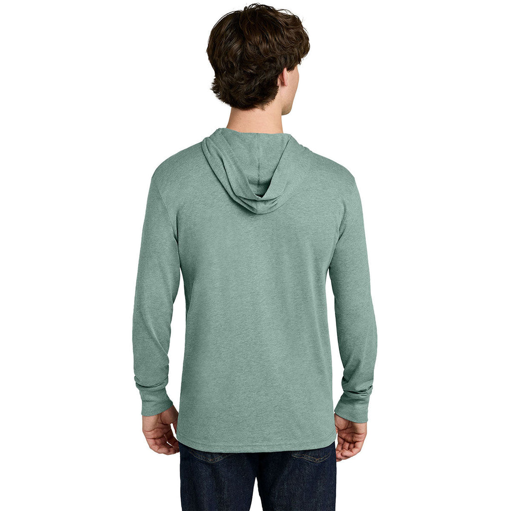 Next Level Men's Heather Seafoam Apparel CVC Long Sleeve Hoodie