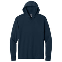 Next Level Men's Midnight Navy Apparel CVC Long Sleeve Hoodie