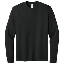 Next Level Men's Black Apparel Ideal Thermal Long Sleeve Tee