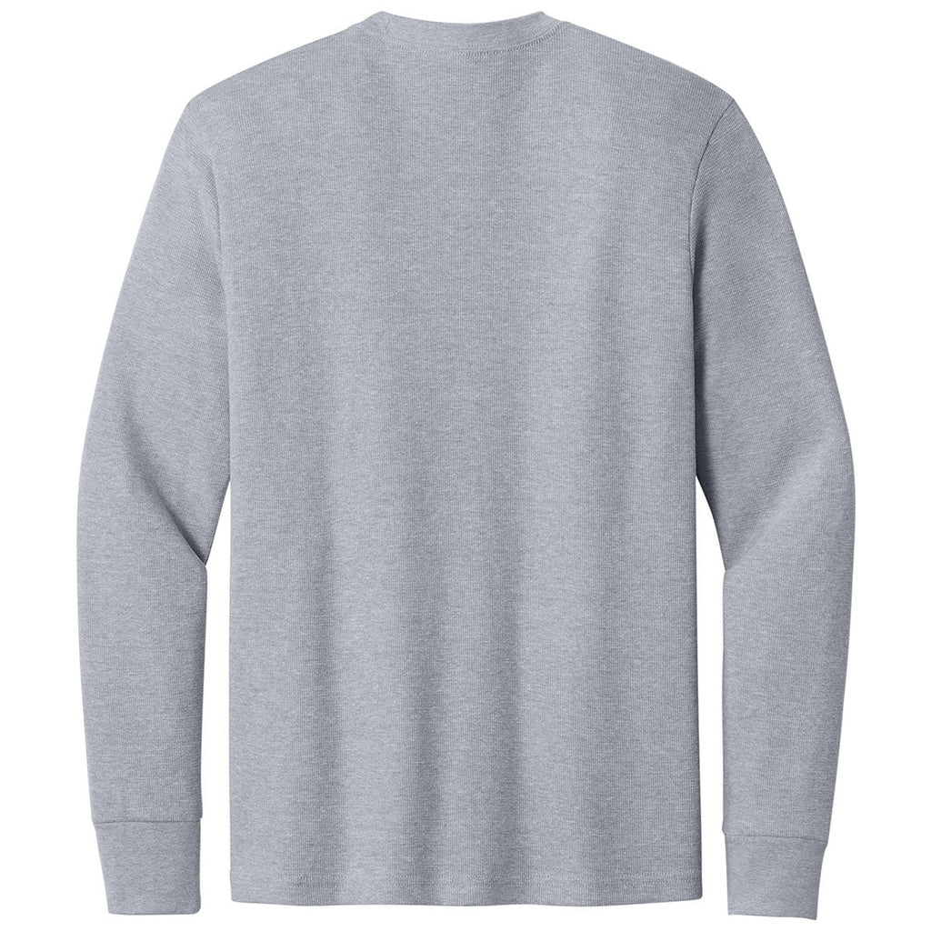 Next Level Men's Heather Gray Apparel Ideal Thermal Long Sleeve Tee