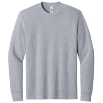 Next Level Men's Heather Gray Apparel Ideal Thermal Long Sleeve Tee