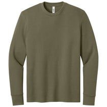 Next Level Men's Military Green Apparel Ideal Thermal Long Sleeve Tee