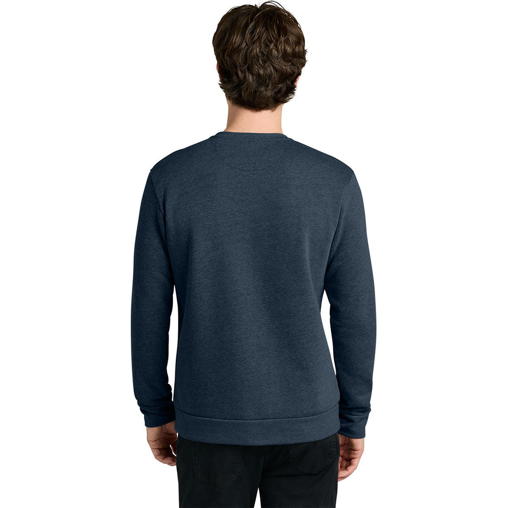 Next Level Men's Heather Midnight Navy Apparel Adult Malibu Crewneck Sweatshirt