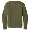 Next Level Men's Heather Military Green Apparel Adult Malibu Crewneck Sweatshirt