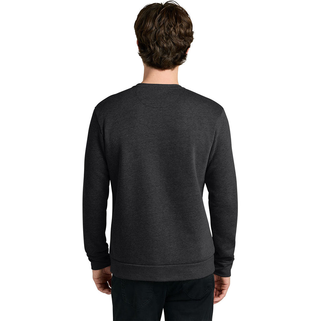 Next Level Men's Heather Black Apparel Adult Malibu Crewneck Sweatshirt