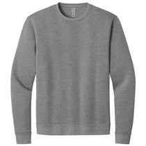 Next Level Men's Heather Gray Apparel Adult Malibu Crewneck Sweatshirt