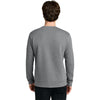 Next Level Men's Heather Gray Apparel Adult Malibu Crewneck Sweatshirt