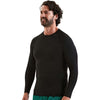 Onna Men's Black Unstoppable Long Sleeve Fresh Underscrub Base Layer T-Shirt