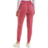 Onna Women's Calm Pink Energized Stretch Jogger Scrub Pants