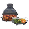 Ninja Grey Crispi 4-in-1 Portable Glass Air Fryer Cooking System