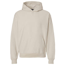 Hanes Unisex Sand Beefy Sweats Premium Heavyweight Hooded Sweatshirt