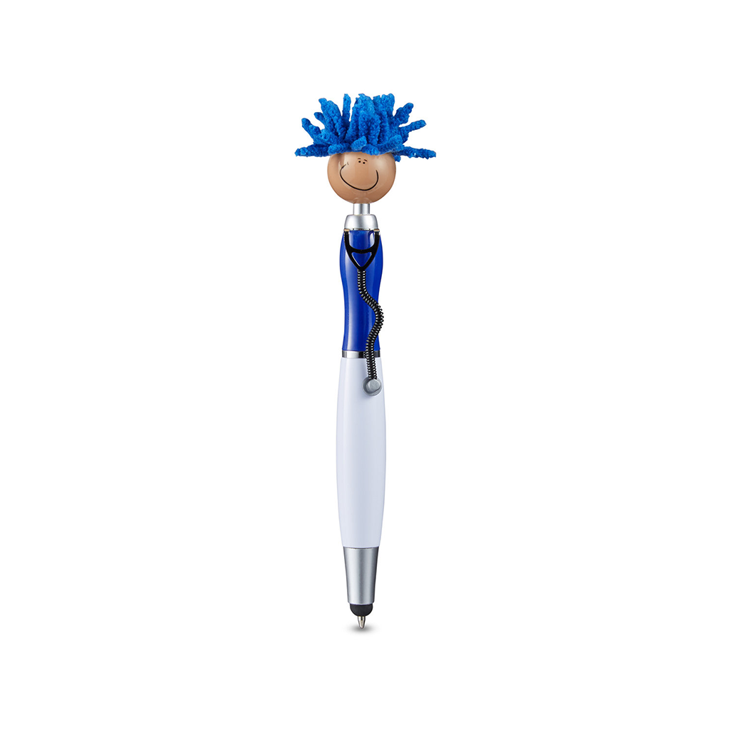 MopToppers Reflex Blue Screen Cleaner With Stethoscope Stylus Pen