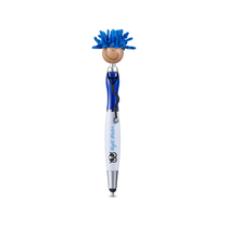 MopToppers Reflex Blue Screen Cleaner With Stethoscope Stylus Pen
