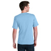 Port & Company Men's Light Blue Core Blend Recycled Tee