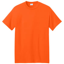 Port & Company Men's Safety Orange Core Blend Recycled Tee