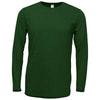 BAW Unisex Dark Green Soft-Tek Blend Long Sleeve Shirt