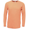 BAW Unisex Orange Sherbet Soft-Tek Blend Long Sleeve Shirt